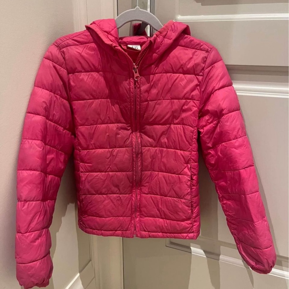 Gap Kids PrimaLoft Jacket - Magenta Pink Colour (Size small)